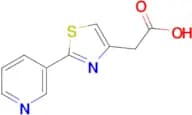 2-[2-(pyridin-3-yl)-1,3-thiazol-4-yl]acetic acid