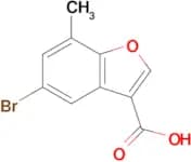 5-Bromo-7-methyl-1-benzofuran-3-carboxylic acid