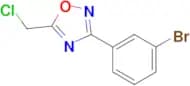 3-(3-Bromophenyl)-5-(chloromethyl)-1,2,4-oxadiazole