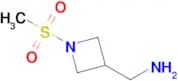 (1-Methanesulfonylazetidin-3-yl)methanamine