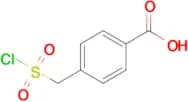 4-[(chlorosulfonyl)methyl]benzoic acid