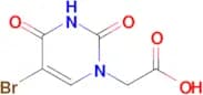 2-(5-Bromo-2,4-dioxo-1,2,3,4-tetrahydropyrimidin-1-yl)acetic acid