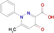 6-Methyl-4-oxo-1-phenyl-1,4-dihydropyridazine-3-carboxylic acid