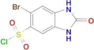 6-Bromo-2,3-dihydro-2-oxo-1H-benzimidazole-5-sulfonyl chloride