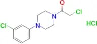 2-Chloro-1-[4-(3-chlorophenyl)piperazin-1-yl]ethan-1-one hydrochloride