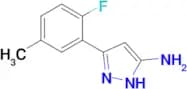 3-(2-Fluoro-5-methylphenyl)-1h-pyrazol-5-amine