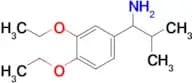 1-(3,4-Diethoxyphenyl)-2-methylpropan-1-amine