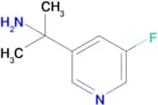 2-(5-Fluoropyridin-3-yl)propan-2-amine