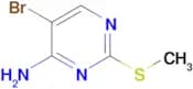5-Bromo-2-(methylsulfanyl)pyrimidin-4-amine