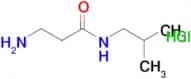 3-Amino-n-(2-methylpropyl)propanamide hydrochloride