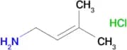 3-Methylbut-2-en-1-amine hydrochloride