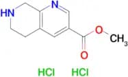 Methyl 5,6,7,8-tetrahydro-1,7-naphthyridine-3-carboxylate dihydrochloride