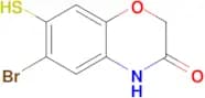 6-Bromo-7-sulfanyl-3,4-dihydro-2h-1,4-benzoxazin-3-one