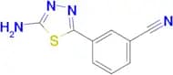 3-(5-amino-1,3,4-thiadiaZol-2-yl)benzonitrile