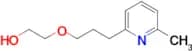 2-[3-(6-methylpyridin-2-yl)propoxy]ethan-1-ol