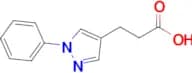 3-(1-Phenyl-1h-pyrazol-4-yl)propanoic acid