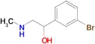1-(3-Bromophenyl)-2-(methylamino)ethan-1-ol