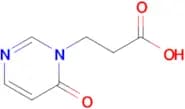 3-(6-Oxo-1,6-dihydropyrimidin-1-yl)propanoic acid