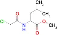 Methyl 2-(2-chloroacetamido)-4-methylpentanoate
