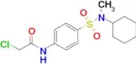 2-Chloro-n-{4-[cyclohexyl(methyl)sulfamoyl]phenyl}acetamide