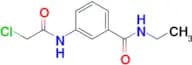 3-(2-Chloroacetamido)-n-ethylbenzamide