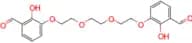 3-(2-{2-[2-(3-formyl-2-hydroxyphenoxy)ethoxy]ethoxy}ethoxy)-2-hydroxybenzaldehyde