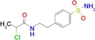 2-Chloro-n-[2-(4-sulfamoylphenyl)ethyl]propanamide