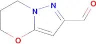 5h,6h,7h-Pyrazolo[3,2-b][1,3]oxazine-2-carbaldehyde