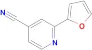 2-(Furan-2-yl)pyridine-4-carbonitrile