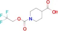 1-[(2,2,2-trifluoroethoxy)carbonyl]piperidine-4-carboxylic acid
