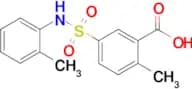 2-Methyl-5-[(2-methylphenyl)sulfamoyl]benzoic acid