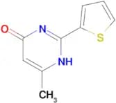 6-methyl-2-(thiophen-2-yl)-1,4-dihydropyrimidin-4-one