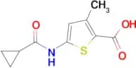 5-Cyclopropaneamido-3-methylthiophene-2-carboxylic acid