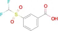 3-Difluoromethanesulfonylbenzoic acid
