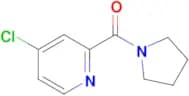 4-Chloro-2-(pyrrolidine-1-carbonyl)pyridine