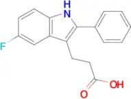 3-(5-Fluoro-2-phenyl-1h-indol-3-yl)propanoic acid