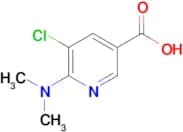 5-Chloro-6-(dimethylamino)pyridine-3-carboxylic acid