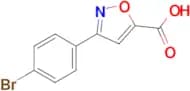 3-(4-Bromophenyl)-1,2-oxazole-5-carboxylic acid