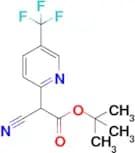 Tert-butyl 2-cyano-2-[5-(trifluoromethyl)pyridin-2-yl]acetate