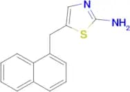 5-(Naphthalen-1-ylmethyl)-1,3-thiazol-2-amine