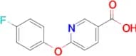 6-(4-Fluorophenoxy)pyridine-3-carboxylic acid