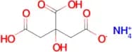 Ammonium 3,4-dicarboxy-3-hydroxybutanoate