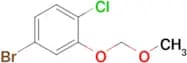 4-Bromo-1-chloro-2-(methoxymethoxy)benzene