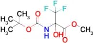 Methyl 2-{[(tert-butoxy)carbonyl]amino}-3,3,3-trifluoro-2-hydroxypropanoate