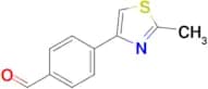 4-(2-Methyl-1,3-thiazol-4-yl)benzaldehyde
