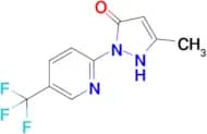 5-methyl-2-[5-(trifluoromethyl)pyridin-2-yl]-2,3-dihydro-1H-pyrazol-3-one