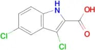 3,5-Dichloro-1h-indole-2-carboxylic acid