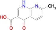 7-methyl-4-oxo-1,4-dihydro-1,8-naphthyridine-3-carboxylic acid