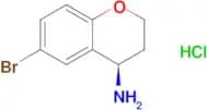 (4r)-6-Bromo-3,4-dihydro-2h-1-benzopyran-4-amine hydrochloride
