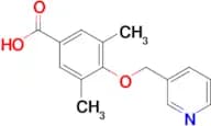 3,5-Dimethyl-4-[(pyridin-3-yl)methoxy]benzoic acid